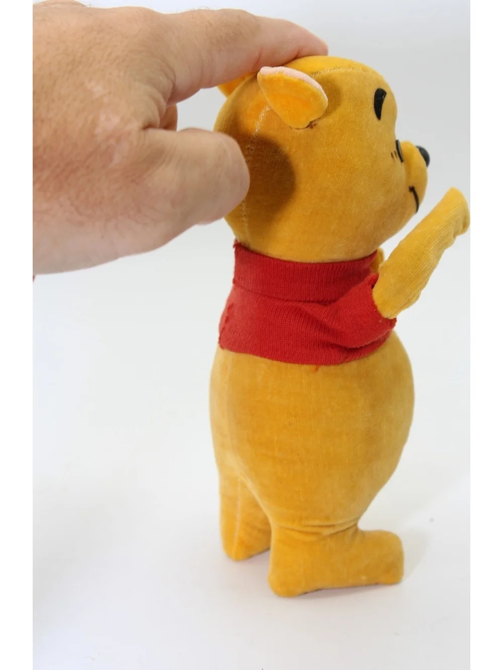 VTG 1960's Disney Sears Gund Winnie the Pooh Saw Dust Filled Corduroy Plush Doll